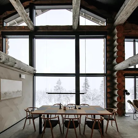 Вилла Luxury Utsun Otso Inc Hot Tub Леви